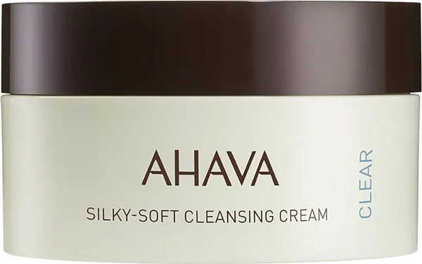 AHAVA Zachte Reinigingscrème - Effectieve Reiniging & Diepe Voeding | Bevat Dode Zee-mineralen en Natuurlijke Oliën | Gezichtsreiniger voor mannen & d...