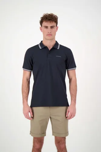 Airforce Hrm0655 double stripe 552 dark navy polo