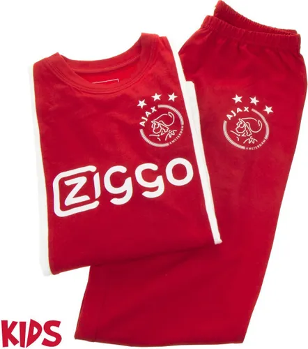 Ajax pyjama kinderen - rood/wit