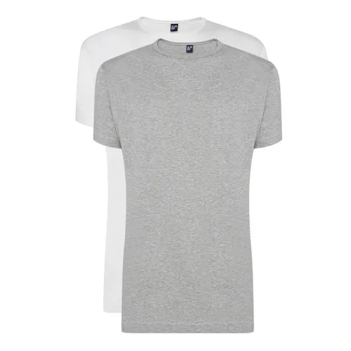 Alan Red T-shirts Derby 2-pack Grey/White   