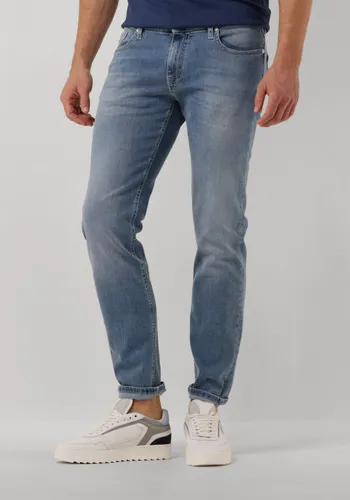 ALBERTO Heren Jeans Slim - Blauw
