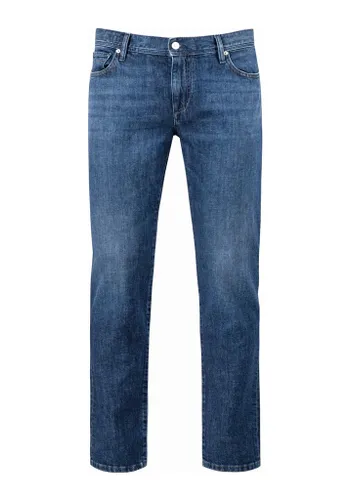 Alberto Jeans Slim Fit Organic Denim Dark Blue   