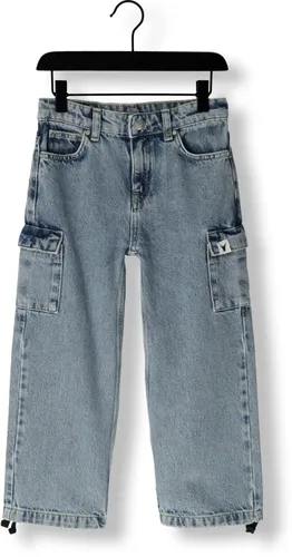 ALIX MINI Meisjes Jeans Woven Denim Cargo Pants - Blauw