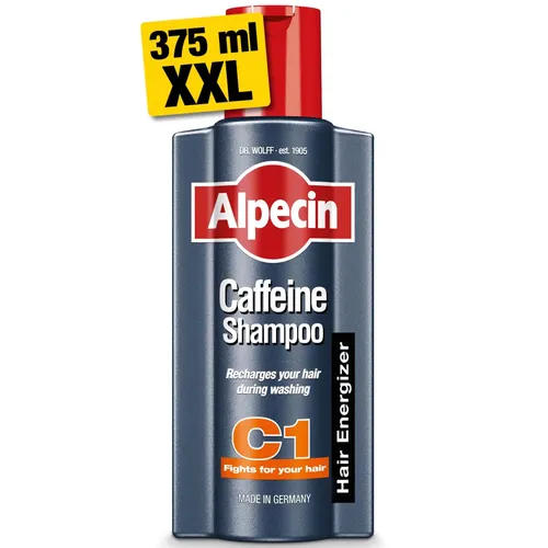 Alpecin C1 Shampoo 375 ml XXL cafeïne | Voorkomt en