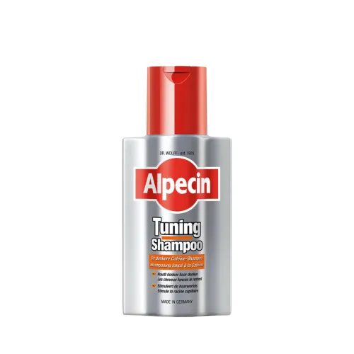 Alpecin Tuning Shampoo Donkerblond tot Zwart Haar 200ml
