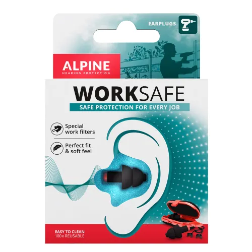 Alpine WorkSafe 1 Paar Oordoppen