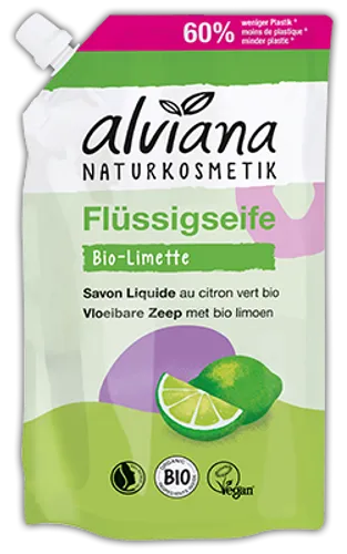 Alviana Vloeibare Zeep Met Bio Limoen