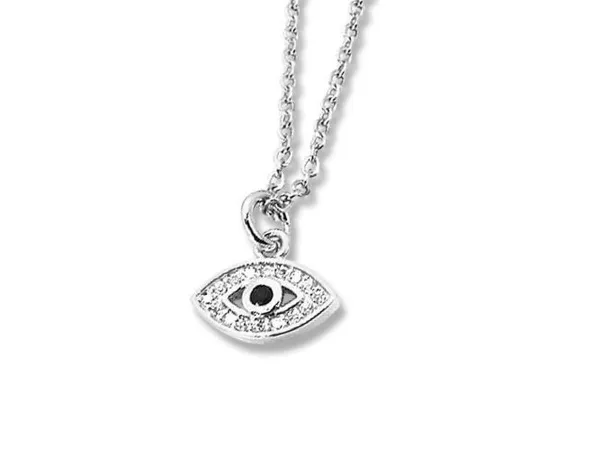 Amanto Ketting Evora - 316L Staal PVD - Alziend Oog - 11x10mm - 50cm