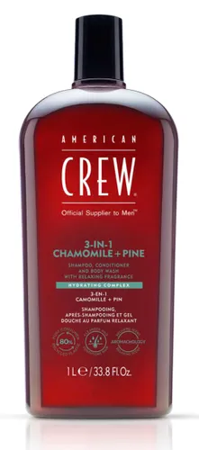 American Crew 3-En-1 Camomille et Pin
