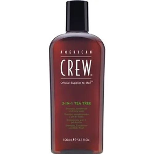 American Crew 3-in-1 Tea Tree Refreshing Shampoo, Conditioner and Body Wash 1 1000 ml