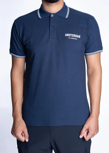 Amsterdam - Poloshirt - Donkerblauw - XL