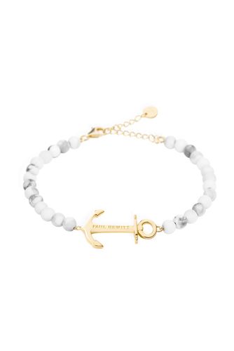 Anchor Spirit Pearl Bracelet Gold