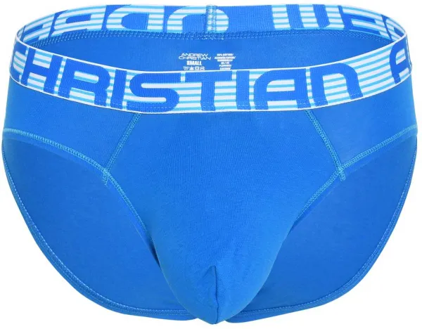 Andrew Christian ALMOST NAKED® Hang-Free Brief Elect Blue