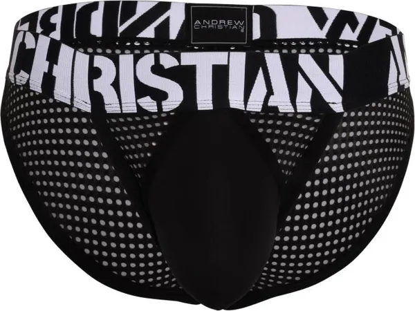 Andrew Christian Strut Mesh Brief w/ ALMOST NAKED®