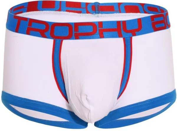 Andrew Christian TROPHY BOY® For Hung Guys Boxer White