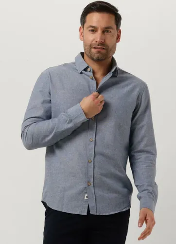 Anerkjendt Aklouis L/s Linen Shirt - met lange mouwen - Heren Blauw
