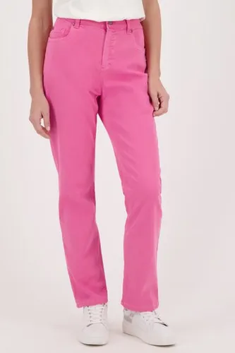 Anna Montana Roze jeans met elastiche taille - comfort fit
