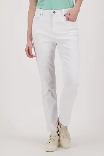 Anna Montana Witte jeans met elastische taille - comfort fit