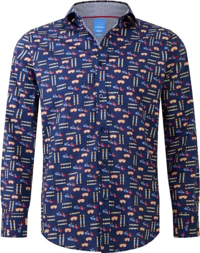 ANTON Overhemd-L - Lureaux - Kleurrijke Print Overhemden