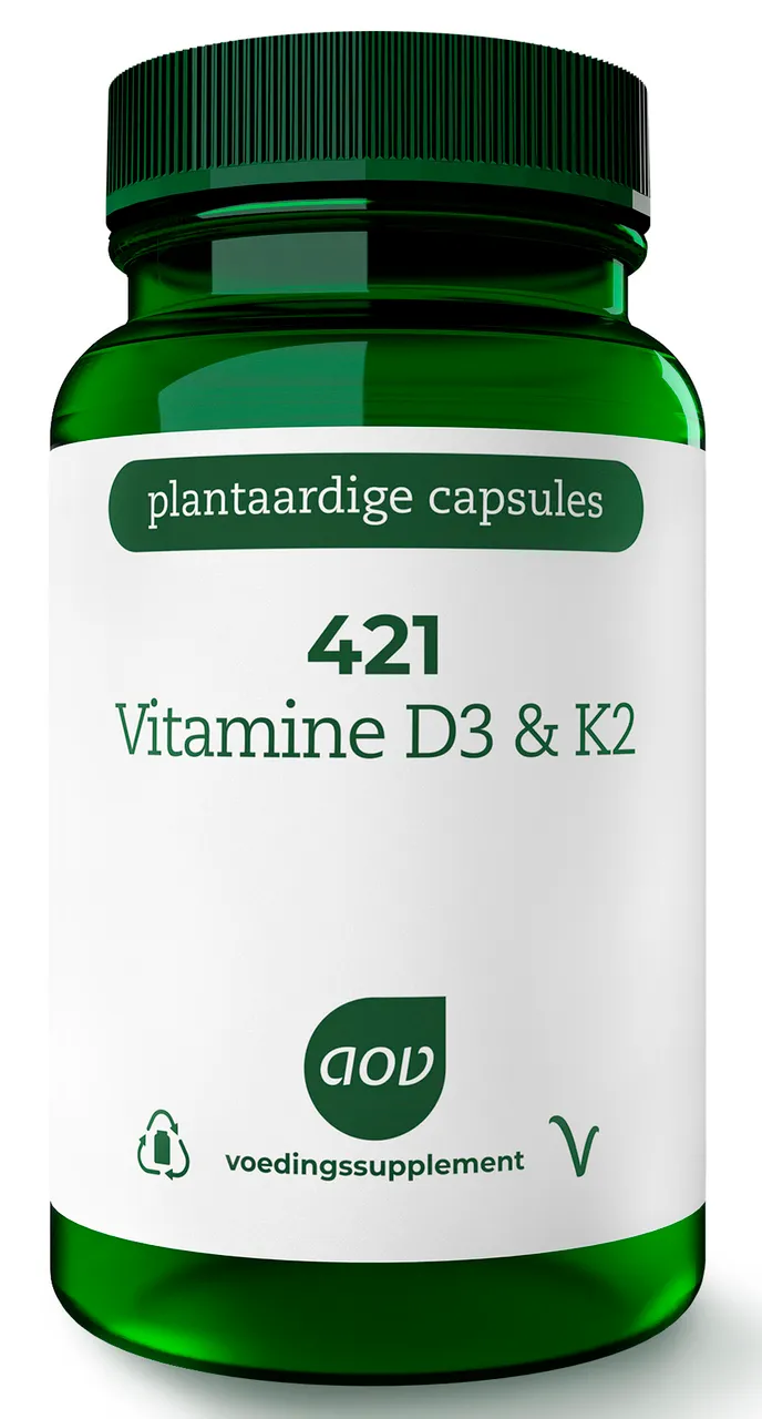 AOV 421 Vitamine D3 & K2 Vegacaps