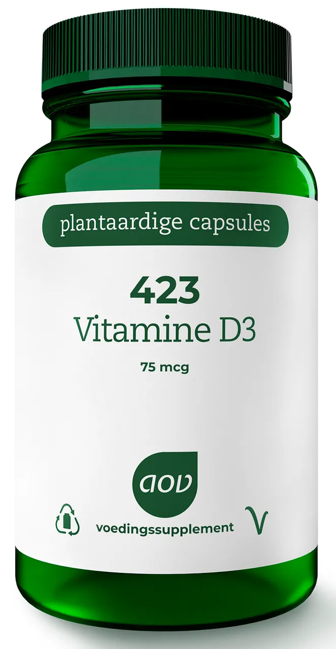 AOV 423 Vitamine D3 75mcg Vegacaps