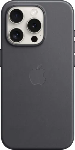 Apple iPhone 15 Pro FineWoven Back Cover MagSafe Zwart