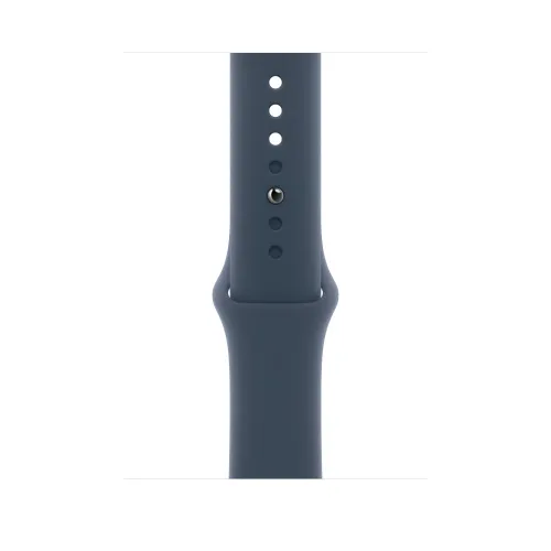 Apple Watch Band - Sportbandje - 45 mm - Stormblauw - M/L