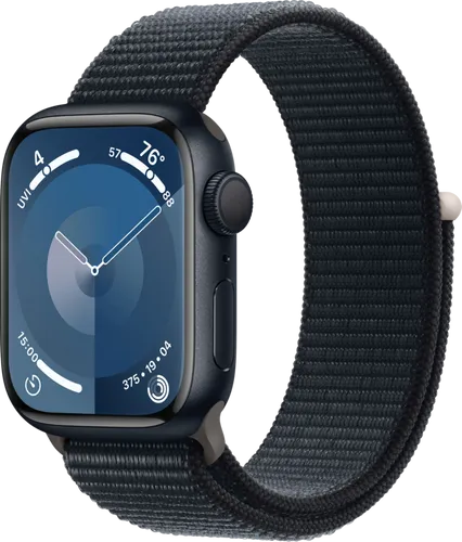 Apple Watch Series 9 41mm Midnight Aluminium Sport Loop