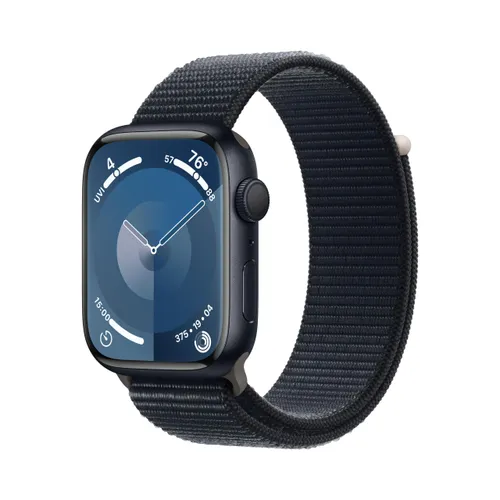 Apple Watch Series 9 (45 mm GPS) Smartwatch met aluminium