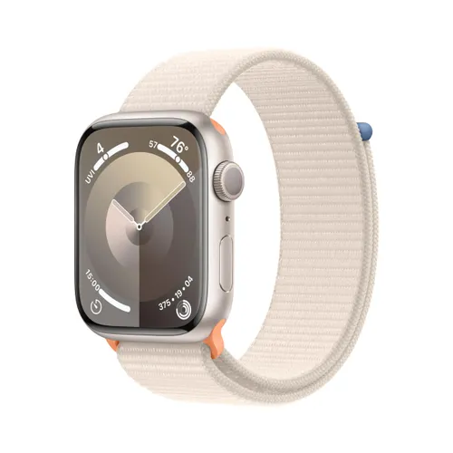 Apple Watch Series 9 (45 mm GPS) Smartwatch met aluminium