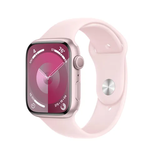 Apple Watch Series 9 (45 mm GPS) Smartwatch met roze