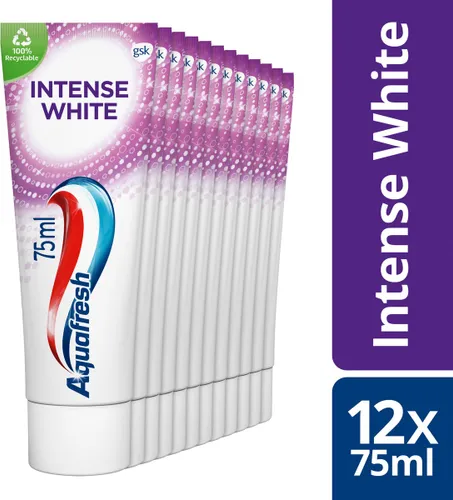 Aquafresh Intense White voordeelverpakking 12x75 ml