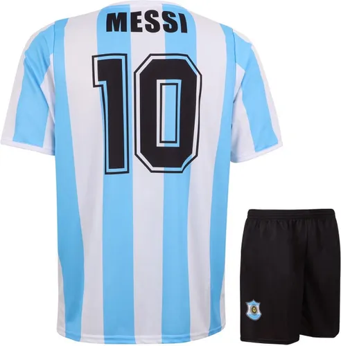 Argentinie Messi Voetbaltenue - Messi Tenue - Voetbaltenue Kinderen - Shirt en Broekje
