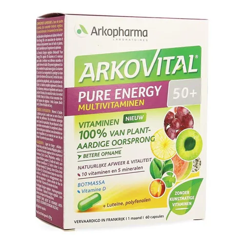 Arkovital Pure Energy 50+ 60 Capsules
