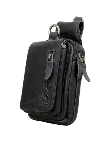 Arrigo Belt Bag, portemonnee, zwart (zwart), 12 x 18 x 9