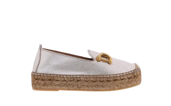 Atelier Verdi Dames espadrille loafer with access.