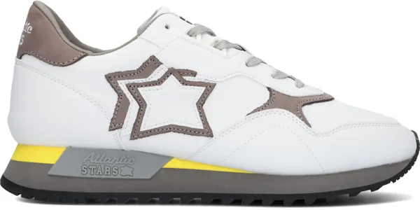ATLANTIC STARS Heren Lage Sneakers Dracoc - Wit