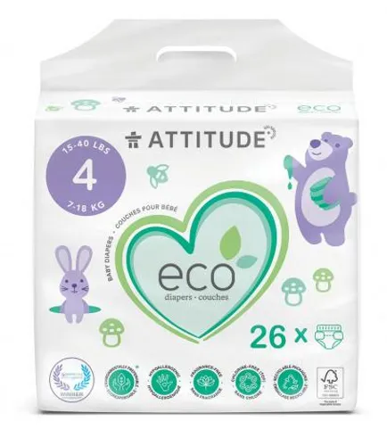 Attitude Eco Diapers Maat 4