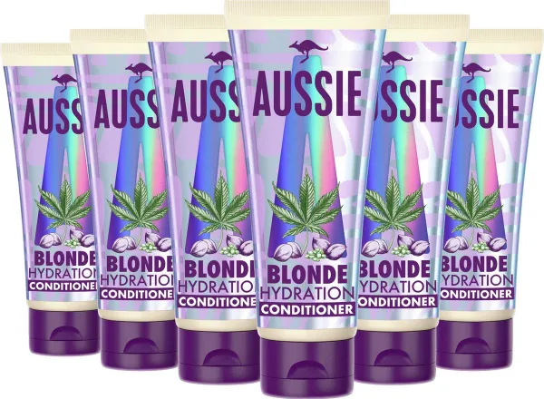 Aussie Blonde Hydratation Conditioner - Voordeelverpakking 6 x 200 ml