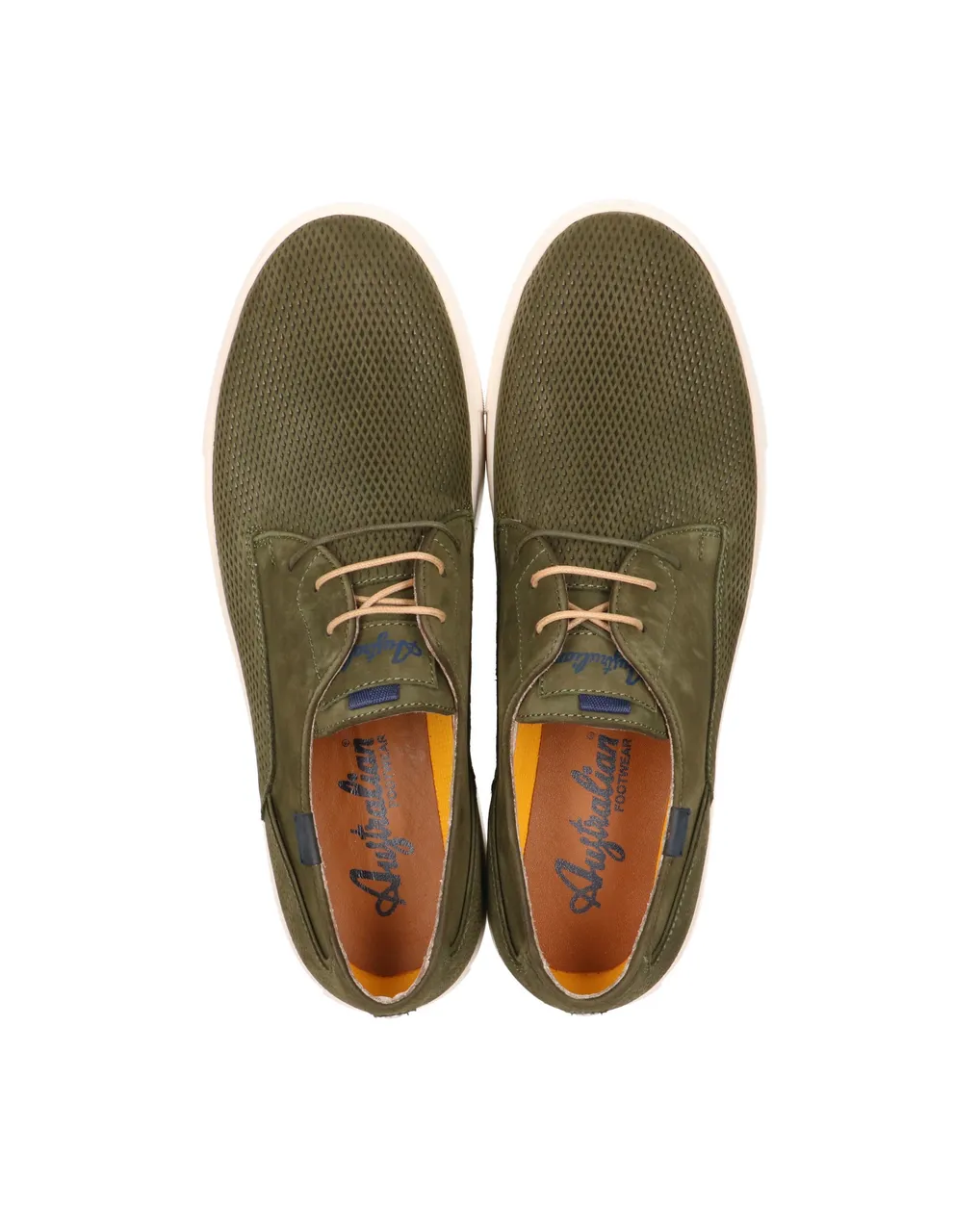 Australian Footwear Morris nubuck green 15.1559.01 eoo