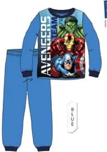 Avengers Team pyjama - lichtblauw - Avengers fleece pyama