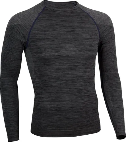 Avento Thermoshirt Superior - Mannen - Zwart/Donkerblauw