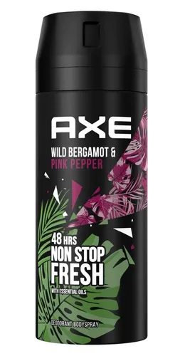 Axe Wild Fresh Bergamot & Pink Pepper Deo & Bodyspray