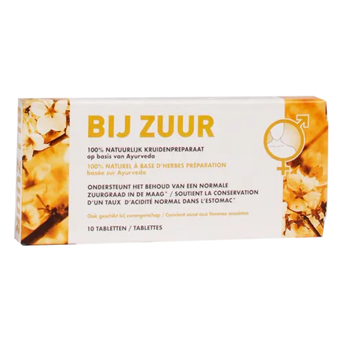 Ayurveda Care Bij Zuur - 10 tabletten