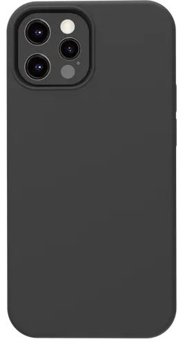 Azuri Apple iPhone 13 Pro Max Back Cover Siliconen Zwart