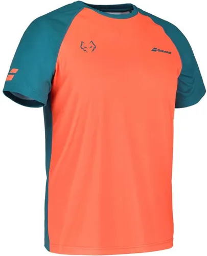 Babolat T-Shirt Juan Lebron Oranje/ Blauw Padel