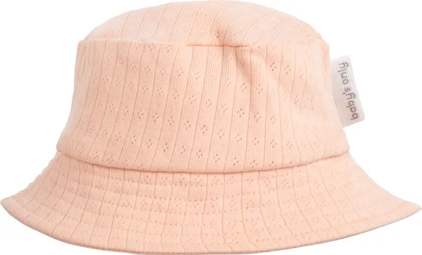 Baby's Only Zonnehoedje Dream - Vissershoedje voor meisjes - Baby bucket hat gemaakt van 100% ecologisch katoen - Peach