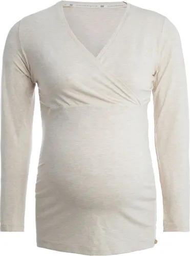 Baby's Only Zwangerschapstop lange mouw Glow - Zwangerschapsshirt gemaakt uit 96% viscose en 4% elastaan - Longsleeve shirt dames met voedingsfunctie