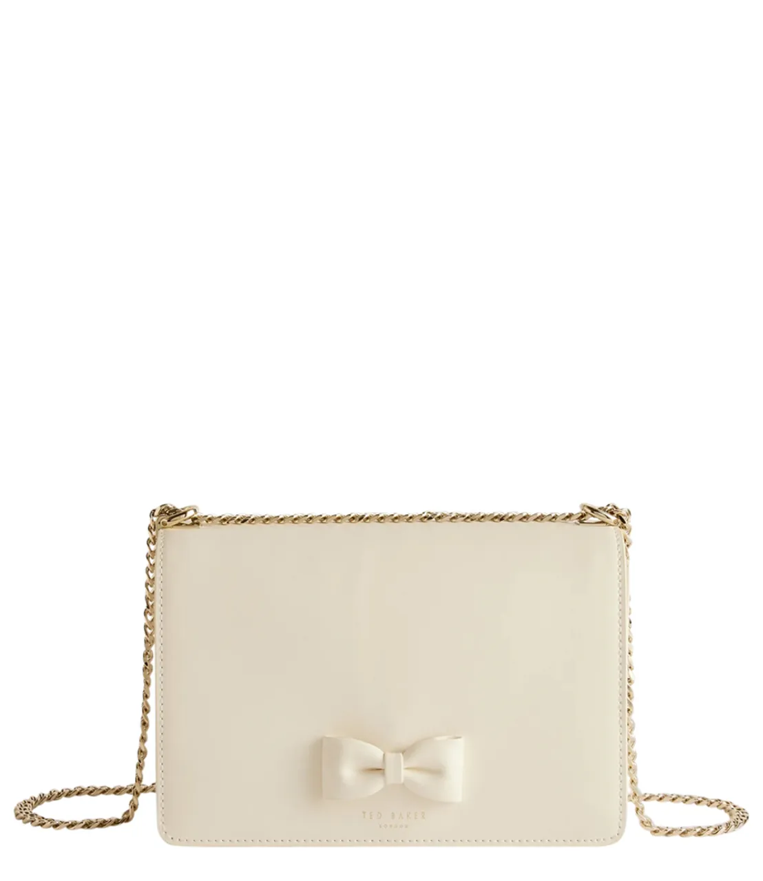 Baeleen Bow Detail Leather Cross Body