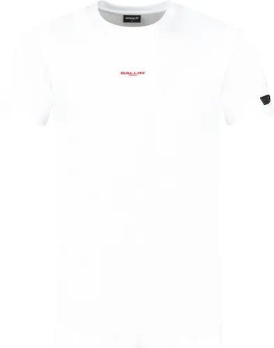 Ballin Amsterdam - Heren Regular fit T-shirts Crewneck SS - White
